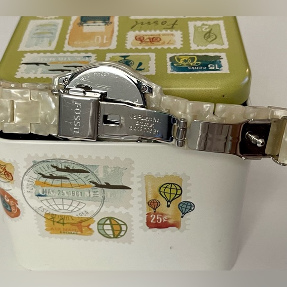 Fossil Stella Aqua Glitz Watch ⌚️ - Picture 4 of 4